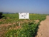 Military "keep out" sign on road to Hammam Mellegue