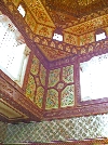 Painted ceiling, Pasha's public reception area, Kairouan