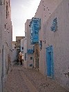 Residential street in the Medina, Kairouan
