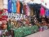 Jewelry, pottery, clothing and other goods for sale, Kairouan