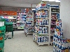 Stocked shelves in supermarket, Beja