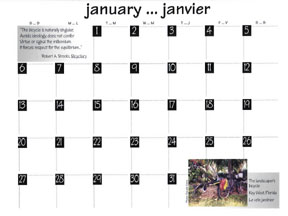 2001 Cycle & Re-Cycle Calendar
