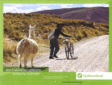 Bicycle Calendar Cover