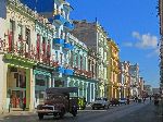 Street and buildings, Central Havana, Cuba