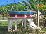 Boat monument, Porte Esparaza, Cuba
