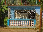 Unique rail pedestals, St Lucia, Pinar del Rio, Cuba