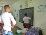 Students, school visit, Pinar del Rio, Cuba