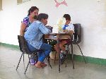 Students, school visit, Pinar del Rio, Cuba