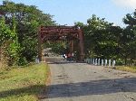 Rural road, with bridge, Cuba