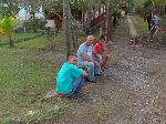 Group of people relaxing on the weekend, Cuba