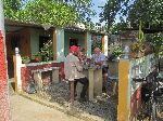 Small pizza and juice restaurant, Cuba