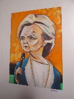 Hlilary Clinton, Museum of Humor, San Antonio de los Banos, Cuba