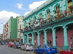 Old and new architecture, Central Havana, Cuba