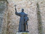 St Serra, Plaza de San Francisco, Vieja Habana, Cuba