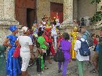 Cultural program, San Francisco Plaza, Old Havana