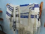 Tallit (prayer shawls), Centro Sefaradi (Conservative), Vedado, Havana