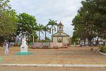 Central plaza, Jaguey Grande, Matanzas, Cuba