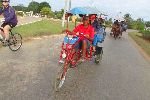 Non-motorized transportation, Jaguey Grande, Matanzas, Cuba