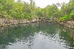 Swimming hole near Playa Giron, Cuba