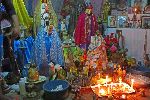 Santaria shrine, Trinidad, Cuba