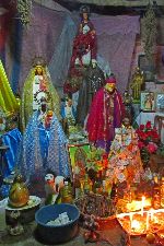 Santaria shrine, Trinidad, Cuba