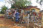 Craft market, Manacas Iznaga, Trinidad, Cuba