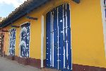 Doors and window, street scene, Trinidad, Cuba