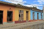 Doors and window, street scene, Trinidad, Cuba