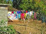 Laundry drying, Trinidad, Cuba