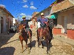 Horseback ride, Trinidad, Cuba