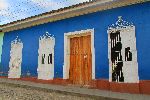 Doors and window, street scene, Trinidad, Cuba