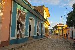 Doors and window, street scene, Trinidad, Cuba
