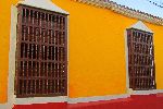 Doors and window, street scene, Trinidad, Cuba