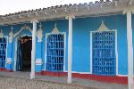 Doors and window, street scene, Trinidad, Cuba