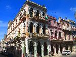 Ornate building, Central Havana, Cuba