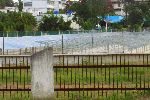 Solar voltaic panel frames, Cuba