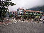 Pedestrian and bicycle facilities leading to school, Hwacheon, South Korea