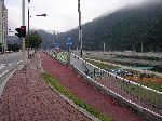 Bike way following the river, Hwacheon, South Korea