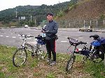 South Korea bike tourer