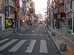 Concrete objects blocking the sidewalk, Daegu