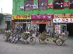 Rental bikes, including a tandem, Gyeongju