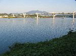 Chungju by-pass bridge over Namhan River