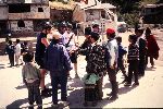 Ecuador: Macas Grande, greeting residents