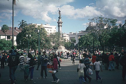 Ecuador, Quito: Independence Plaza