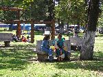 Ecuador, Quito: Parque El Ejido, art market