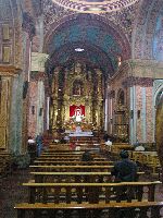 Ecuador, Quito: El Sagrario interior