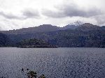 Lagoon Cuicochi and Mt Cotacachi