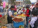 Preparing festival food