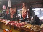 Meat market, Otavalo