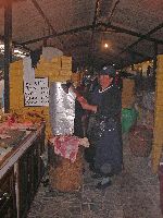 Meat market, Otavalo